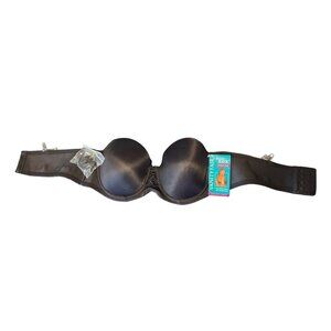 Vanity Fair NWT Black Strapless Beauty Back Bra Sz 40B